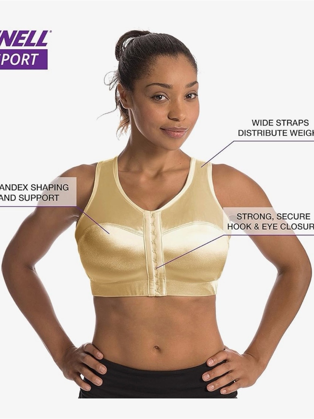 Enell Full Coverage High Impact Sports Bra